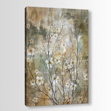 Çiçek Kanvas Tablo 100cm x 140cm