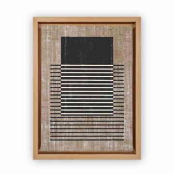 Naturel L Çerçeveli Tablo 96cm x 136cm