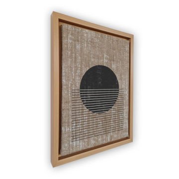 Naturel L Çerçeveli Tablo 46cm x 66cm