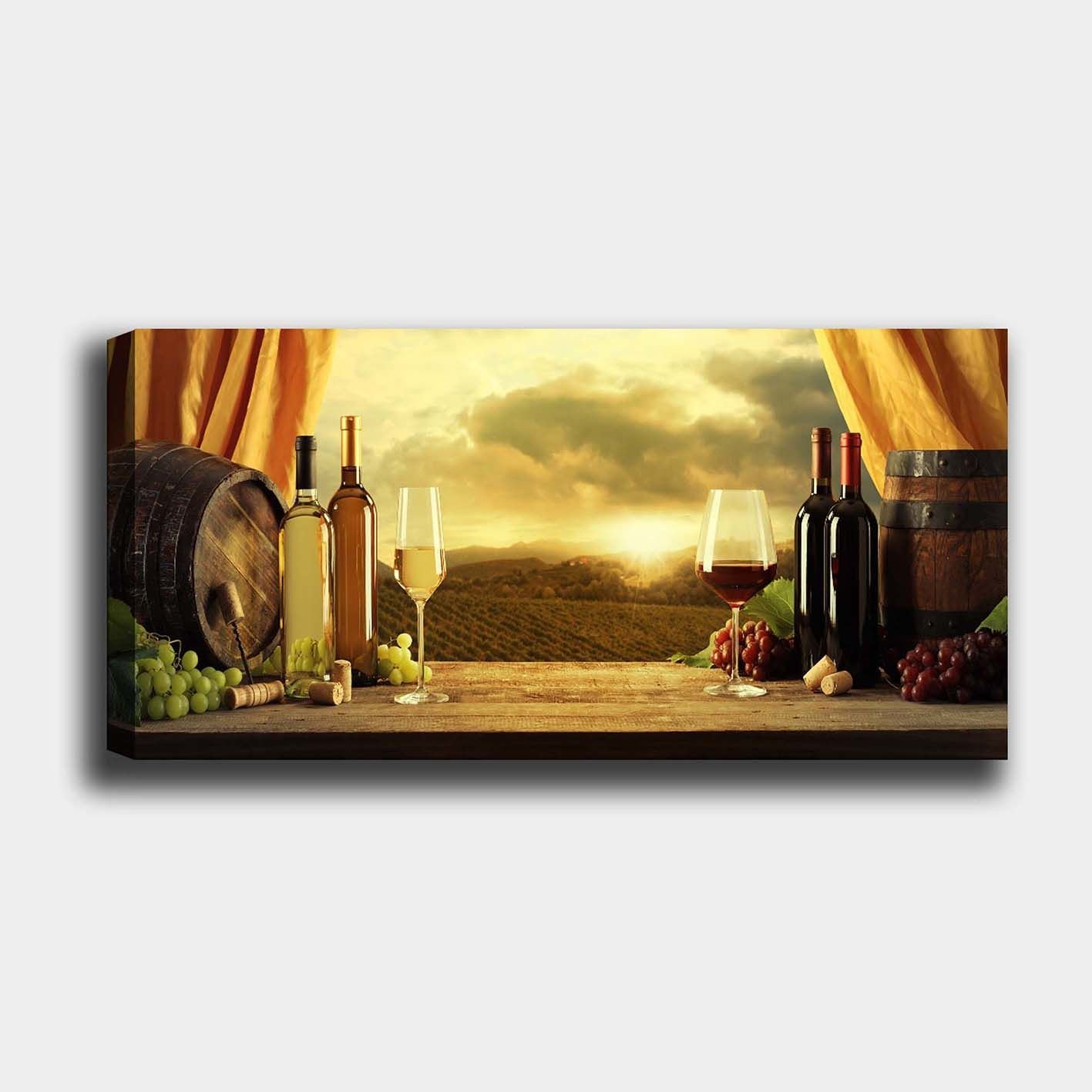 Yatay Kanvas Tablo 50cm x 120cm