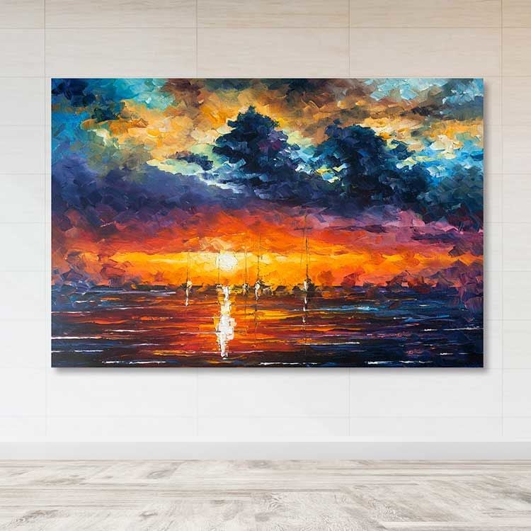Dev Boyut Kanvas Tablo 100cm x 140cm