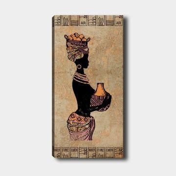 Dikey Kanvas Tablo 60cm x140cm