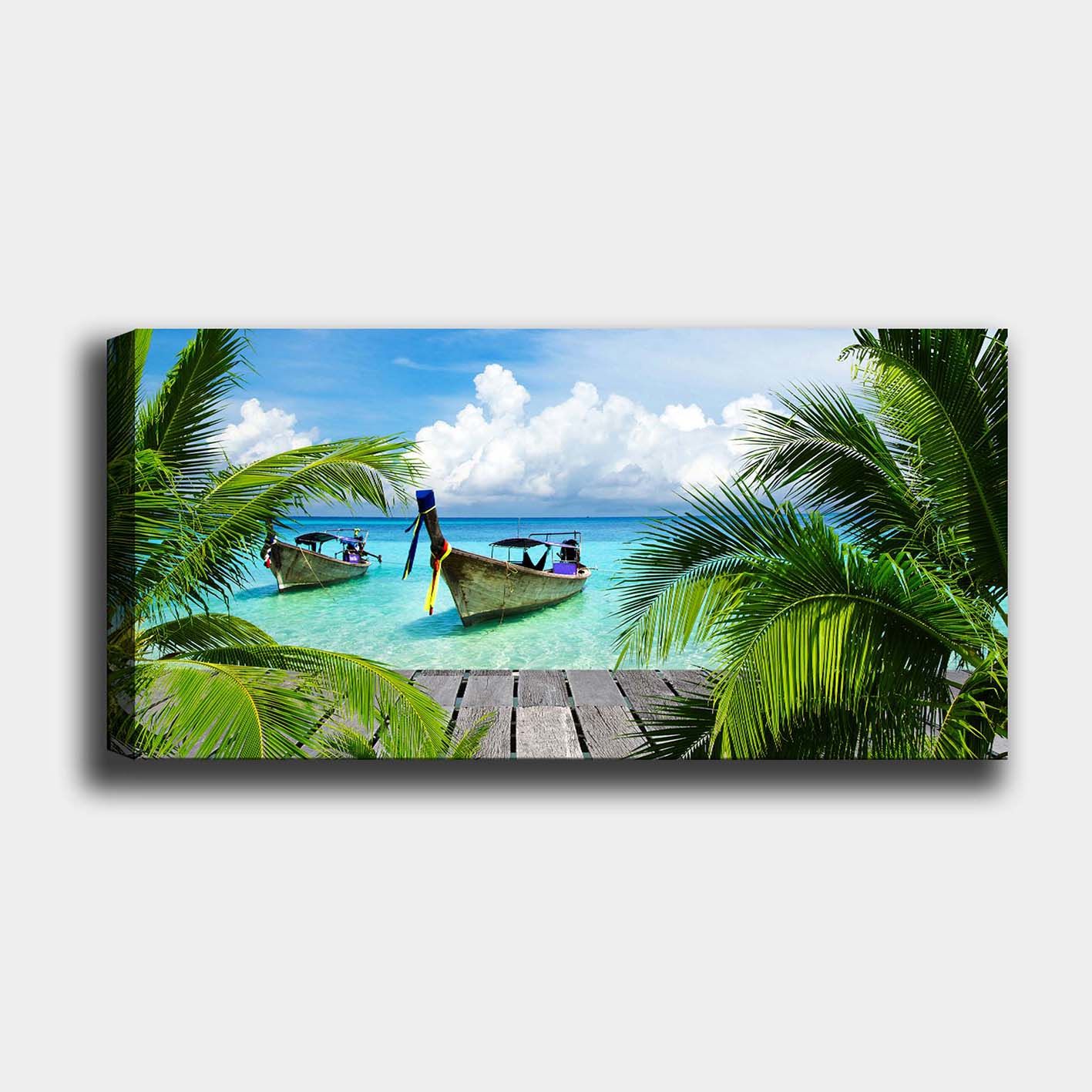Yatay Kanvas Tablo 30cm x 90cm