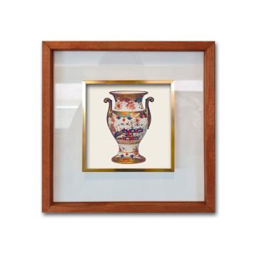 Çerçeveli Cam Paspartulu Tablo 52cm x 52cm