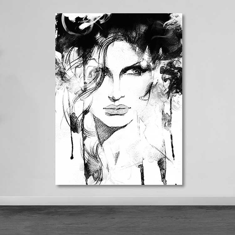 Dev Boyut Kanvas Tablo