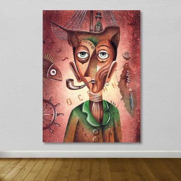 Dev Boyut Kanvas Tablo 100cm x 140cm