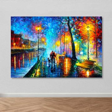Dev Boyut Kanvas Tablo 100cm x 140cm