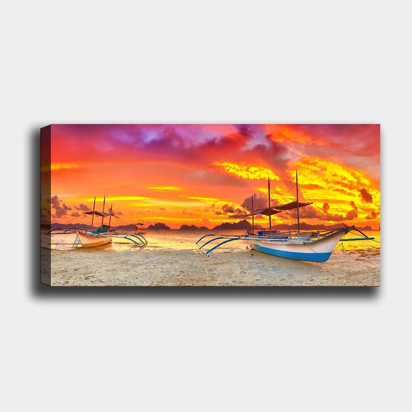 Yatay Kanvas Tablo 50cm x 120cm