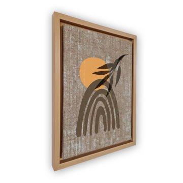 Naturel L Çerçeveli Tablo 36cm x 46cm