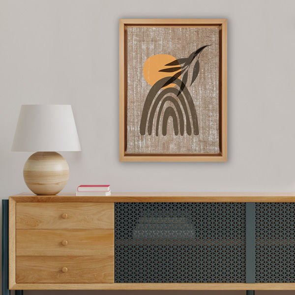 Naturel L Çerçeveli Tablo 36cm x 46cm
