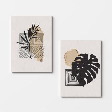 2 Parçalı Kanvas Tablo 70cm x 100cm - 2 Parça