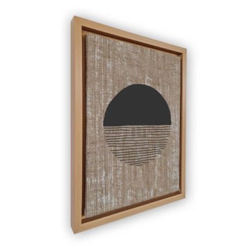 Naturel L Çerçeveli Tablo 46cm x 66cm