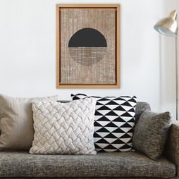 Naturel L Çerçeveli Tablo 46cm x 66cm