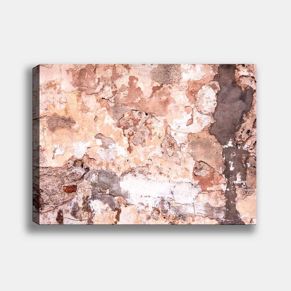 Pembe Soyut Kanvas Tablo 30cm x 40cm