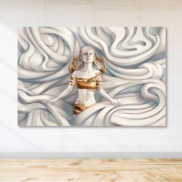 Dev Boyut Kanvas Tablo 140cm x 200cm
