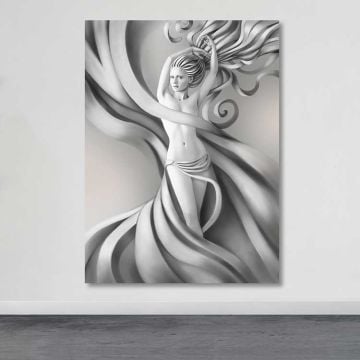 Dev Boyut Kanvas Tablo