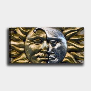 Yatay Kanvas Tablo 60cm x140cm