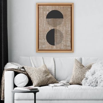 Naturel L Çerçeveli Tablo 36cm x 46cm