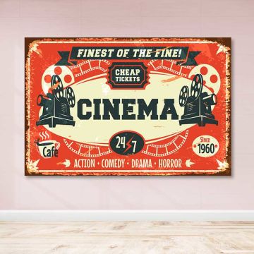 Dev Boyut Kanvas Tablo