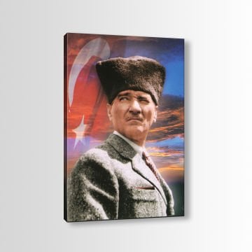 Atatürk Kanvas Tablo