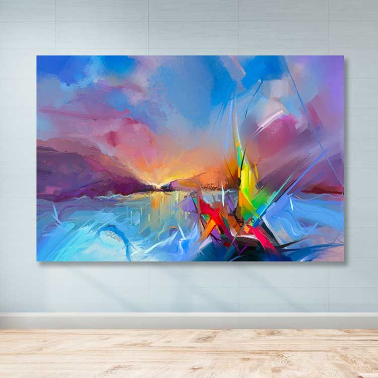Dev Boyut Kanvas Tablo 100cm x 140cm