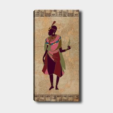 Dikey Kanvas Tablo 40cm x 100cm