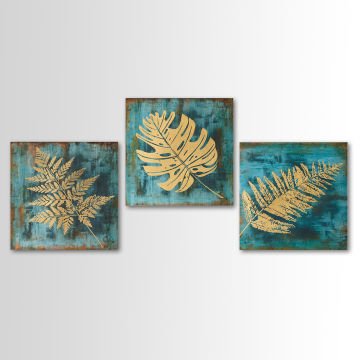 3 Parçalı Kanvas Tablo