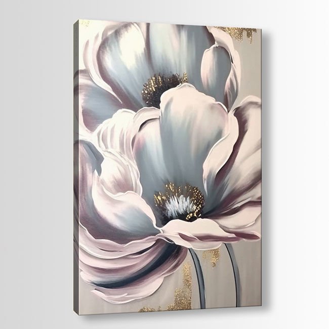 Çiçek Kanvas Tablo 90cm x 130cm
