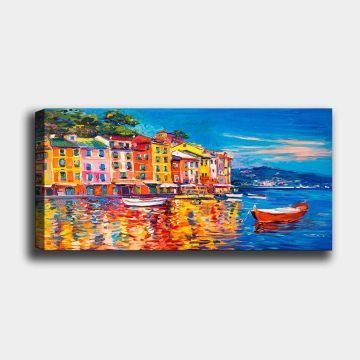 Yatay Kanvas Tablo 30cm x 90cm