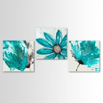 3 Parçalı Kanvas Tablo