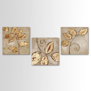 3 Parçalı Kanvas Tablo