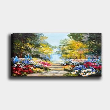 Yatay Kanvas Tablo 30cm x 90cm