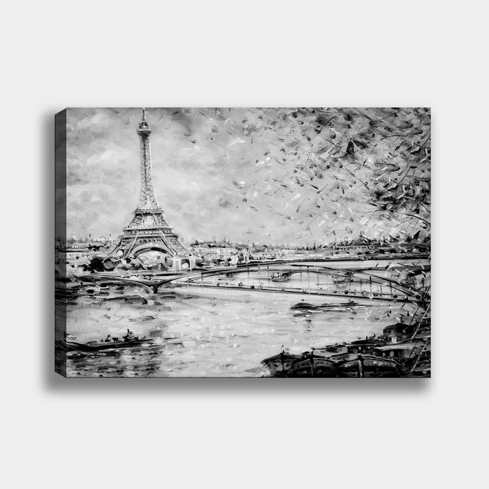 Eyfel Manzara Kanvas Tablo