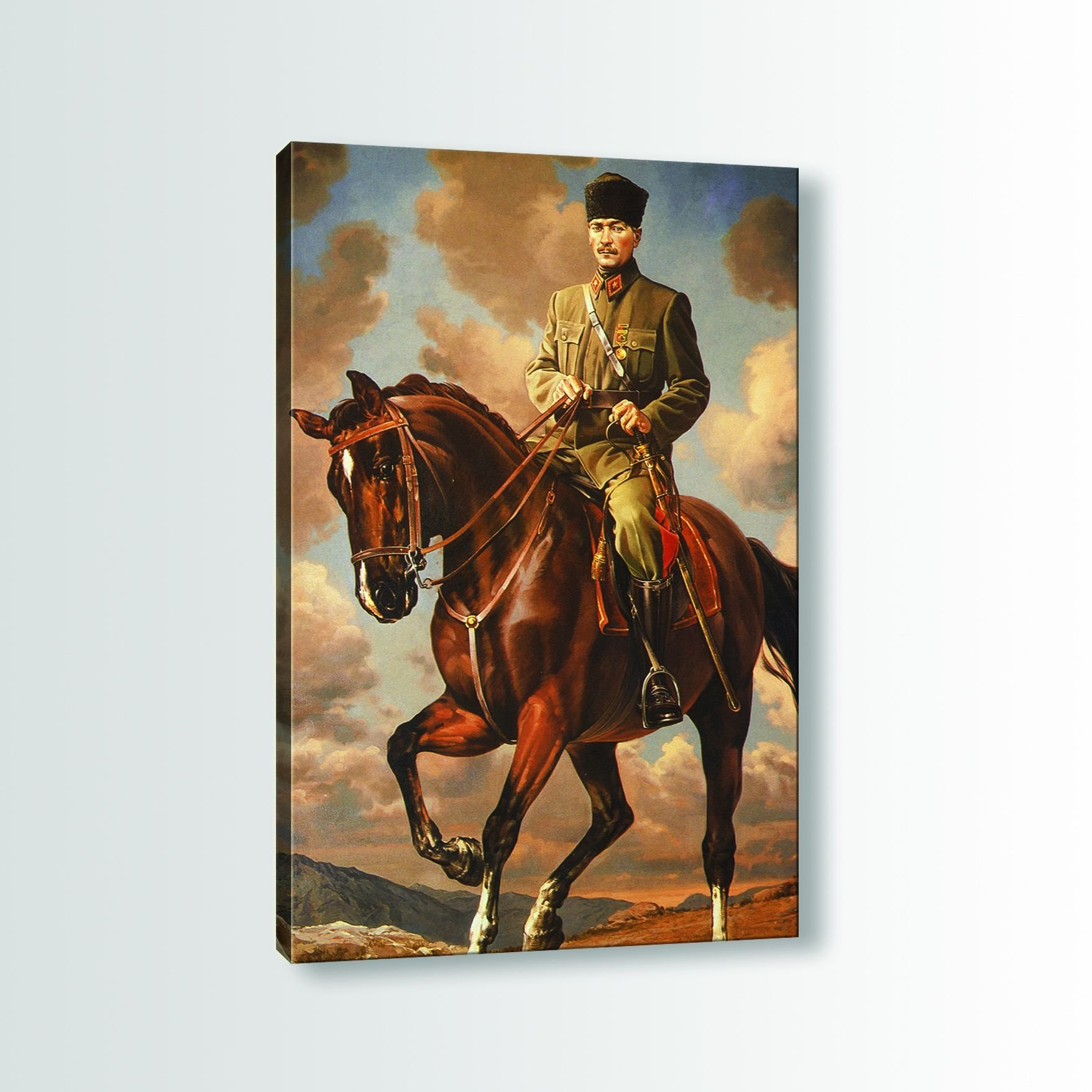 Atatürk Kanvas Tablo