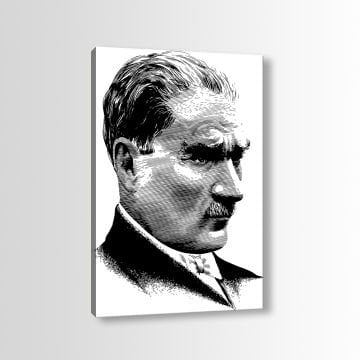 Atatürk Kanvas Tablo