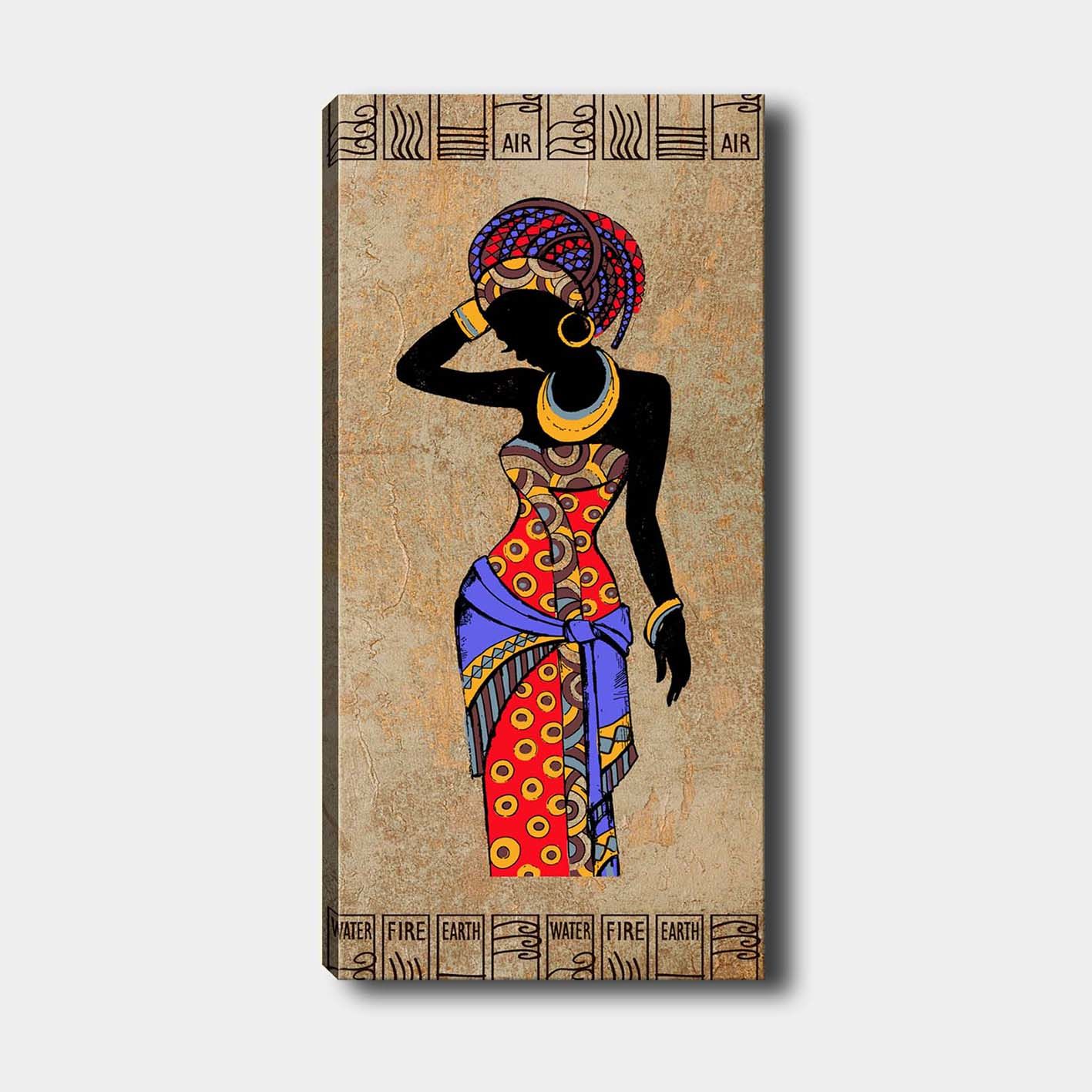 Dikey Kanvas Tablo 50cm x 120cm