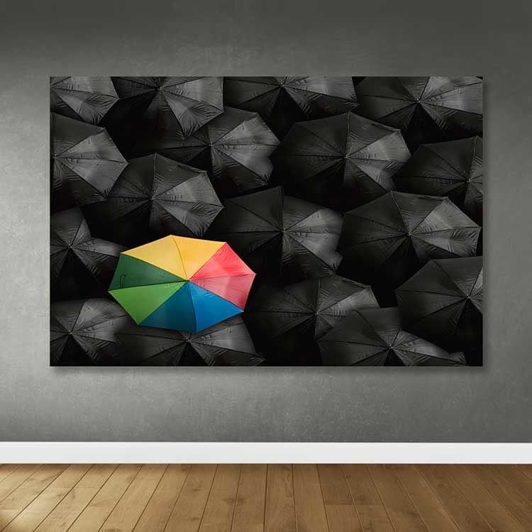 Dev Boyut Kanvas Tablo 100cm x 140cm