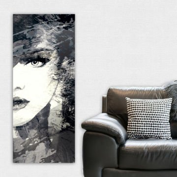 Dikey Kanvas Tablo 40cm x 100cm