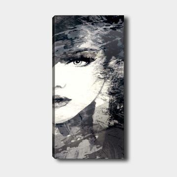 Dikey Kanvas Tablo 40cm x 100cm