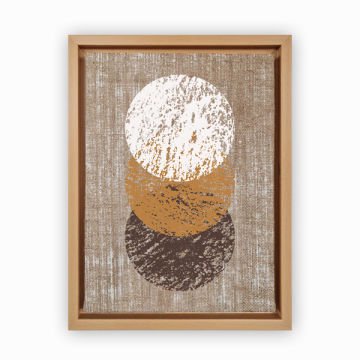 Naturel L Çerçeveli Tablo 46cm x 66cm