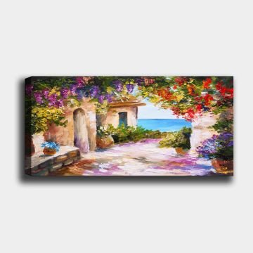 Yatay Kanvas Tablo 60cm x140cm