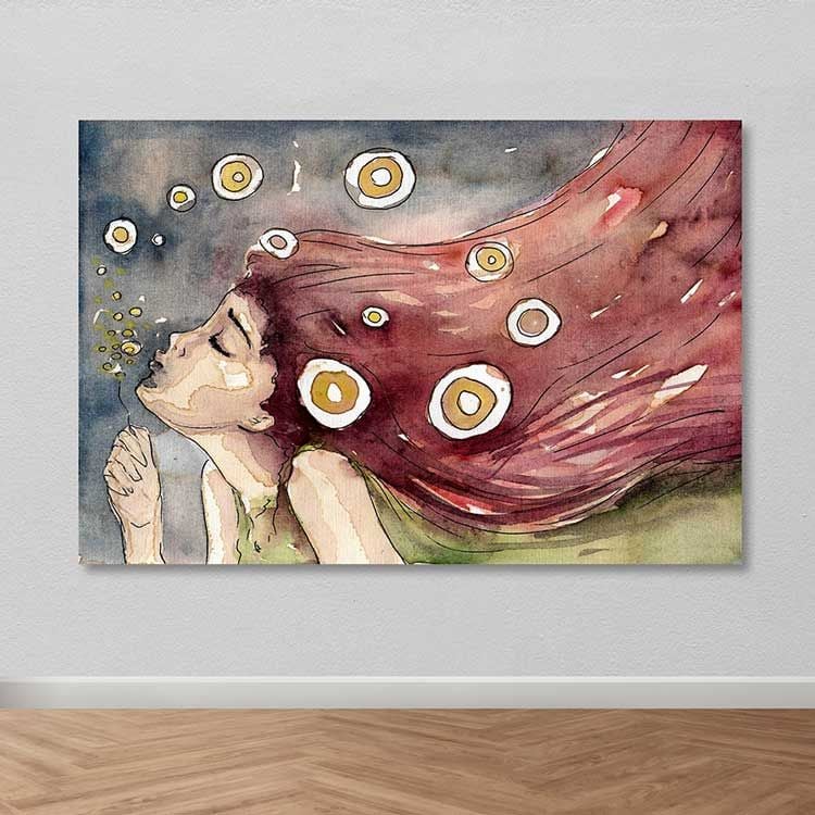 Dev Boyut Kanvas Tablo 140cm x 200cm