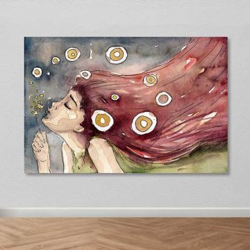 Dev Boyut Kanvas Tablo 140cm x 200cm
