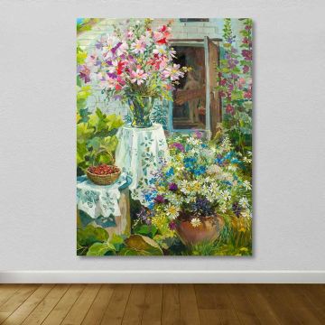 Dev Boyut Kanvas Tablo 100cm x 140cm