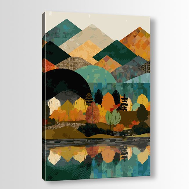 Dekoratif Kanvas Tablo 100cm x 140cm