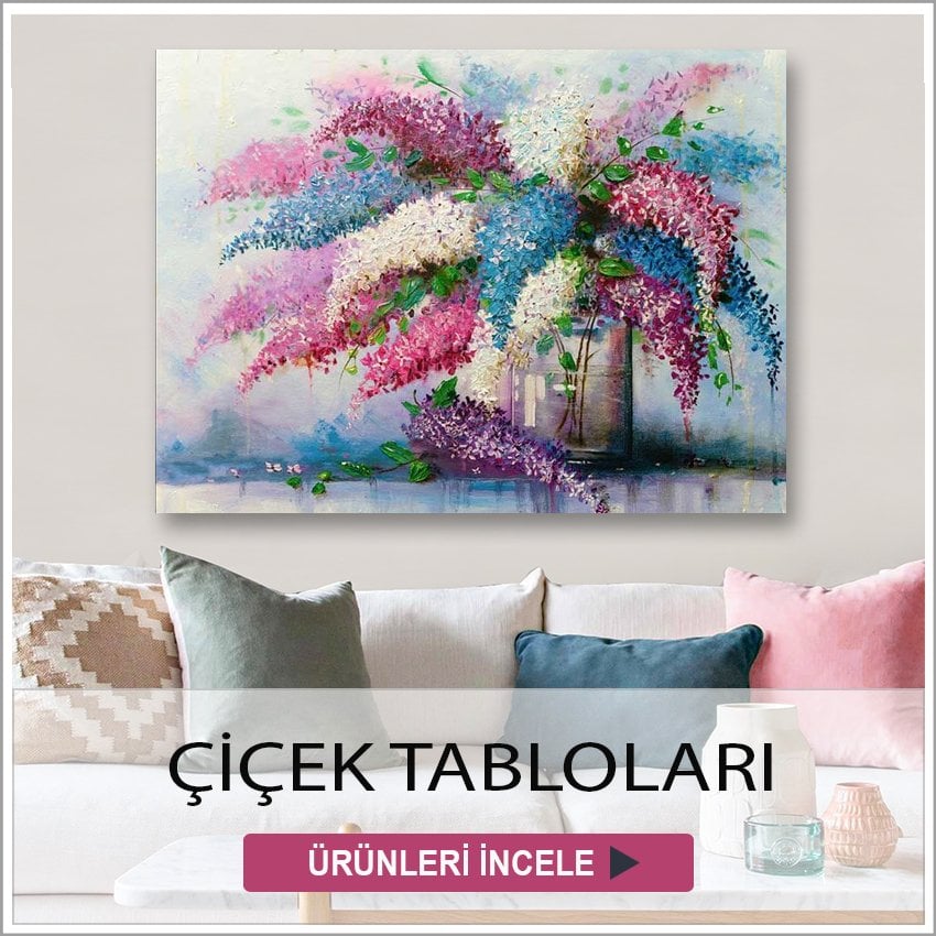 Çiçek Kanvas tabloları