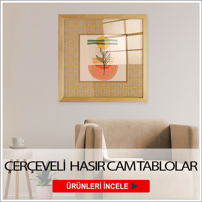 Çerçeveli Cam Tablolar